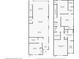 Floor plans showing the first and second floor layouts at 8042 Glenlloyd Ave, Winter Garden, FL 34787