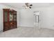 Dining room with tile flooring and an antique cabinet at 8310 Happy Trails, Kissimmee, FL 34747
