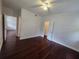 Spacious bedroom with hardwood floors and plenty of natural light, creating a serene atmosphere at 2572 Robert Trent Jones Dr # 1227, Orlando, FL 32835