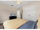 Bedroom features neutral tones, a closet, and enough space for personalization at 2616 Marg Ln, Kissimmee, FL 34758