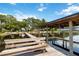 Boat dock bench with boat house and lift at 2740 Barker Rd, St Cloud, FL 34771