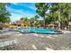 Enjoy the large community pool and lounge chairs at 4017 Dijon Dr # 4017K, Orlando, FL 32808