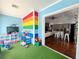 Colorful playroom for with playful decorations, toys, and a television at 5356 Diplomat Ct # 108, Kissimmee, FL 34746