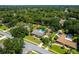 Expansive property featuring a pool, detached garage, and a verdant tree canopy in a desirable neighborhood at 1096 Dyson Dr, Winter Springs, FL 32708