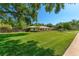 Well-maintained home with a spacious front yard and lush green lawn at 1096 Dyson Dr, Winter Springs, FL 32708