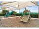 Well-maintained playground featuring multiple slides and shaded structures for enjoyment at 14344 Swanley St, Orlando, FL 32832
