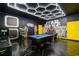 Finished basement game room with Star Wars decor, billiards, and arcade games at 1560 Maidstone Ct, Davenport, FL 33896