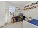 Bright bedroom with a window, and many shelves to hold decorations at 2224 Celebration Blvd, Celebration, FL 34747