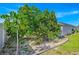 Beautiful backyard with mature fruit trees, creating a serene and private outdoor space at 3193 Whispering Trails Ave, Winter Haven, FL 33884