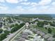 Aerial view of the neighborhood, with nearby roads, trees and landscaping around the well-maintained properties at 5473 Animosh Ct, Polk City, FL 33868