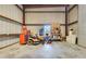 Spacious garage perfect for projects, featuring ample storage and workspace at 6555 Bay Tree Ct, St Cloud, FL 34771