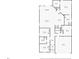 Detailed floor plan showcasing the layout of a one-story home with multiple bedrooms, bathrooms, and living spaces at 685 Overpool Ave, Davenport, FL 33896