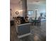 Modern kitchen with sleek countertops open to dining area and living room space at 8101 Coconut Palm Way # 303, Kissimmee, FL 34747