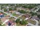 A lovely residential neighborhood featuring tidy homes, mature trees, and well-maintained lawns at 1022 Blue Horizon Dr, Deltona, FL 32725