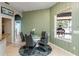 A breakfast nook with a view of a lake at 12134 Shadowbrook Ln, Orlando, FL 32828