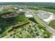 Picturesque aerial view of the community with close proximity to highways, shopping and beautiful landscape at 2947 Larson St, Kissimmee, FL 34741