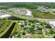 Aerial view showcasing the proximity to retail areas and highway at 2947 Larson St, Kissimmee, FL 34741