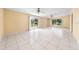 Spacious living room featuring white tile flooring at 2947 Larson St, Kissimmee, FL 34741