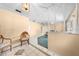 Living room with tile entry and ceiling fan at 2947 Larson St, Kissimmee, FL 34741