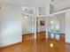 Bright and airy living room featuring ceramic tiled floors, columns and neutral paint at 3811 Gator Bay Ln, St Cloud, FL 34772