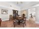 Inviting dining room with wooden table, chairs, and decorative hutch at 435 Pennsylvania Ave, St Cloud, FL 34769