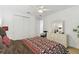 Bright bedroom featuring large closet, light walls, and white dresser at 561 Tapatio Ln, Kissimmee, FL 34759