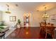 Spacious living area showcasing the seamless flow between the living room and dining room at 8835 Abbey Leaf Ln, Orlando, FL 32827