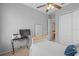 Clean bedroom featuring a large closet, neutral tones, and a functional layout for a comfortable living space at 15037 Cedar Branch Way, Orlando, FL 32824