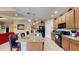 Spacious kitchen with granite countertops, stainless steel appliances, and ample cabinet space at 1723 Brassie Ct, Kissimmee, FL 34746