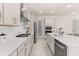 Modern kitchen with stainless steel appliances and gas range at 2057 Celebration Blvd, Kissimmee, FL 34747