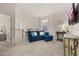 Bright loft area with comfortable seating, a large window, and neutral carpeting at 2057 Celebration Blvd, Kissimmee, FL 34747
