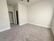 Bedroom with carpet, neutral walls, and a ceiling fan at 2164 Crosston Cir, Orlando, FL 32824