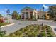 Clubhouse at Providence featuring columns, portico, manicured landscaping, and a well-paved circular driveway at 3391 Cortland Dr, Davenport, FL 33837