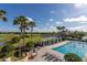 Expansive golf course views from the community pool and lounge area at 3391 Cortland Dr, Davenport, FL 33837