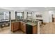 Modern kitchen flows into the living area and features a breakfast bar and ample counter space at 341 Lasso Dr, Kissimmee, FL 34747