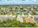 Aerial view of a neighborhood with well-maintained homes and landscaping at 4726 Ashurst St, Kissimmee, FL 34758