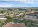 Aerial view of property highlighting community amenities, walking paths, and convenient access to local amenities at 5038 Tideview Cir # 21, Orlando, FL 32819