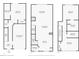 Detailed floor plan showing layout with bedroom, bathroom, kitchen, laundry, and living room dimensions at 5038 Tideview Cir # 21, Orlando, FL 32819