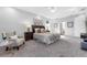 Spacious and well-lit primary bedroom showcasing modern decor and furniture at 6479 Apple St, St Cloud, FL 34771