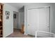 Bright hallway with a closet and doorways leading to other rooms at 1139 Seedorf Dr, Winter Haven, FL 33881