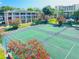 Aerial view of the tennis courts near the community buildings at 115 Oyster Bay Byu # 115, Altamonte Springs, FL 32701