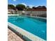 Sparkling blue community pool featuring lane dividers and an 8-foot deep end at 13 W Marbrisa Way, Kissimmee, FL 34743