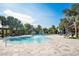 Gorgeous community pool featuring fountains and resort style amenities at 1312 Royal St George Blvd, Davenport, FL 33896