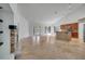 Open-concept living room with fireplace and access to the backyard at 13130 Meergate Cir, Orlando, FL 32837
