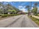 Inviting community entrance with mature trees and meticulously kept landscaping at 231 Lewis Dr, Davenport, FL 33837