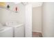 A clean laundry area offers modern appliances and is conveniently located in unit at 4903 Windermere Ave, Kissimmee, FL 34746