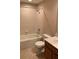 Bathroom with tiled shower and tub at 13620 Cepheus Dr, Orlando, FL 32828