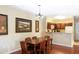 Combined kitchen and dining space with modern decor at 1375 Tuscana Ln # 1405, Davenport, FL 33896