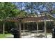 A covered outdoor structure with picnic tables and barbecues for resident use at 1375 Tuscana Ln # 1405, Davenport, FL 33896