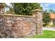 Stone entrance sign for the Toscana Orlando Mediterranean Inspired Garden Condominiums community at 1375 Tuscana Ln # 1405, Davenport, FL 33896